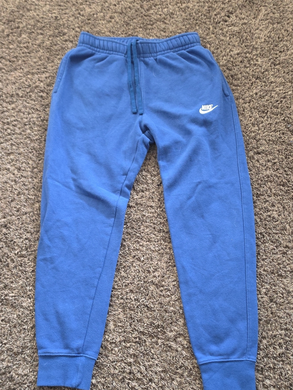 Nike Womens Royal Blue Jogger Sweatpants